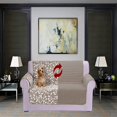 thumbnail image 2 of CHOK 2024 Housse de Sofa Réversible Résistante à l'Eau Protège-Meubles Housses de Canapé pour Animaux Smart Leaf Sofa Surdimensionné Noir, 2 of 3