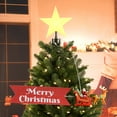 thumbnail image 4 of Mr. Christmas Animated Santa & Sleigh Tree Topper, Red, 4 of 7
