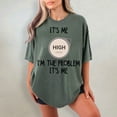 thumbnail image 6 of Comfort Colors Diabetes Awareness T-Shirt – Funny ‘High mmol/L It’s Me I’m the Problem’ Tee, Diabetes Support Shirt, Blue Ribbon Diabetes Month Top, 6 of 8