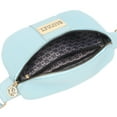 thumbnail image 3 of BADGLEY MISCHKA Sage Scuba and Vegan Leather Belt Bag (Light Blue), 3 of 3