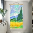thumbnail image 2 of 1pc, Canvas Wall Art, Landscape Oil Painting Canvas Spray Painting For Living Room Bedroom Study Decoration, Holiday Gift, 19*39inch, 2 of 5