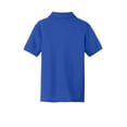thumbnail image 6 of Port Authority Youth Core Classic Pique Polo-XS (True Royal), 6 of 6