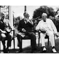 thumbnail image 2 of World War Ii. From Left Chinese Generalissimo Chiang Kai-Shek History (24 x 18), 2 of 2