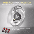 thumbnail image 3 of Audífonos in-ear gamer Popcorn BASS X8 PRO negro BLOOSOM, 3 of 4