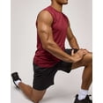 thumbnail image 3 of Real Essentials 5 Pack: Men's Breeze Tech Tank Tops Sleeveless Shirts Workout Muscle Athletic Running (Big & Tall Available), 3 of 5