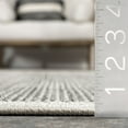 thumbnail image 5 of nuLOOM Braylin Casual Indoor/Outdoor Area Rug, 6' 7" x 9' 7", Braylin Grey, 5 of 9