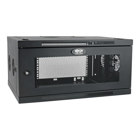UPC: 0037332236470 | Tripp Lite SmartRack 6U Low-Profile Switch-Depth-Plus Wall-Mount Rack Enclosure Cabinet Wide – Rack enclosure cabinet – wall mountable – black – 6U – 19