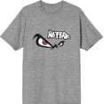 thumbnail image 3 of No Fear Classic Logo Adult Heather Gray Crew Neck Short Sleeve Tee-Medium, 3 of 4
