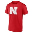 thumbnail image 2 of Men's Scarlet Nebraska Huskers Father's Day #1 Dad T-Shirt, 2 of 3