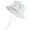White, variant on Dsscvnef Infant Sun Hat For Baby Adjustable Neck Flap Wide Brim Summer Upf 50+ Protection Kids Bucket Hat Baby Bonnets 6-12 months Kids Clothes Boys