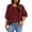 C-Wine165, variant on DHFJKG Boho T Shirts For Women Floral Embroidered Loose Fit Half Sleeve Breathable Linen Summer Top Beach Vacation Clothes Soft Tops