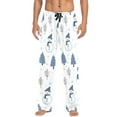 thumbnail image 7 of FORMRS Mens Pajama Pants with Pockets Sleepwear Lounge Bottoms Sizes S-2XL, Cartoon Snowmen, 7 of 7