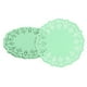 thumbnail image 1 of 100 piezas de servilletas de papel, servilletas de papel de encaje de 4.5 pulgadas, manteles desechables de papel verdes, 1 of 7
