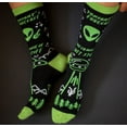 thumbnail image 6 of Men's 100% Chance Of Butt Stuff Socks Funny Alien Invasion Novelty Innuendo Footwear, 6 of 9