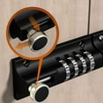 thumbnail image 3 of MYG Combination Latch Lock Big Door Bolt Waterproof Rustproof Outdoor Door Buckle, 3 of 9