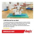 thumbnail image 3 of AIREX Hercules Premium Exercise Mat Fitness for Yoga, Physical Therapy, Rehabilitation, Balance & Stability Exercises, Pilates, Aerobics 78” x 39”, Blue, 3 of 6
