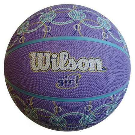 Wilson "It's A Girl Thing" 27-inch Purple Basketball