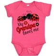 thumbnail image 3 of Inktastic My Grandpa Loves Me with Cute Ladybugs Boys or Girls Baby Bodysuit, 3 of 5