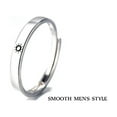 thumbnail image 1 of Fiudx Anillos de Pareja, Diseño de Sol Pulido, Símbolo de Amor Eterno, Tamaños Ajustables para Mayor Comodidad, Regalo Perfecto para Pareja, Compromiso Romántico o Aniversario, Elegantes y Duraderos., 1 of 2