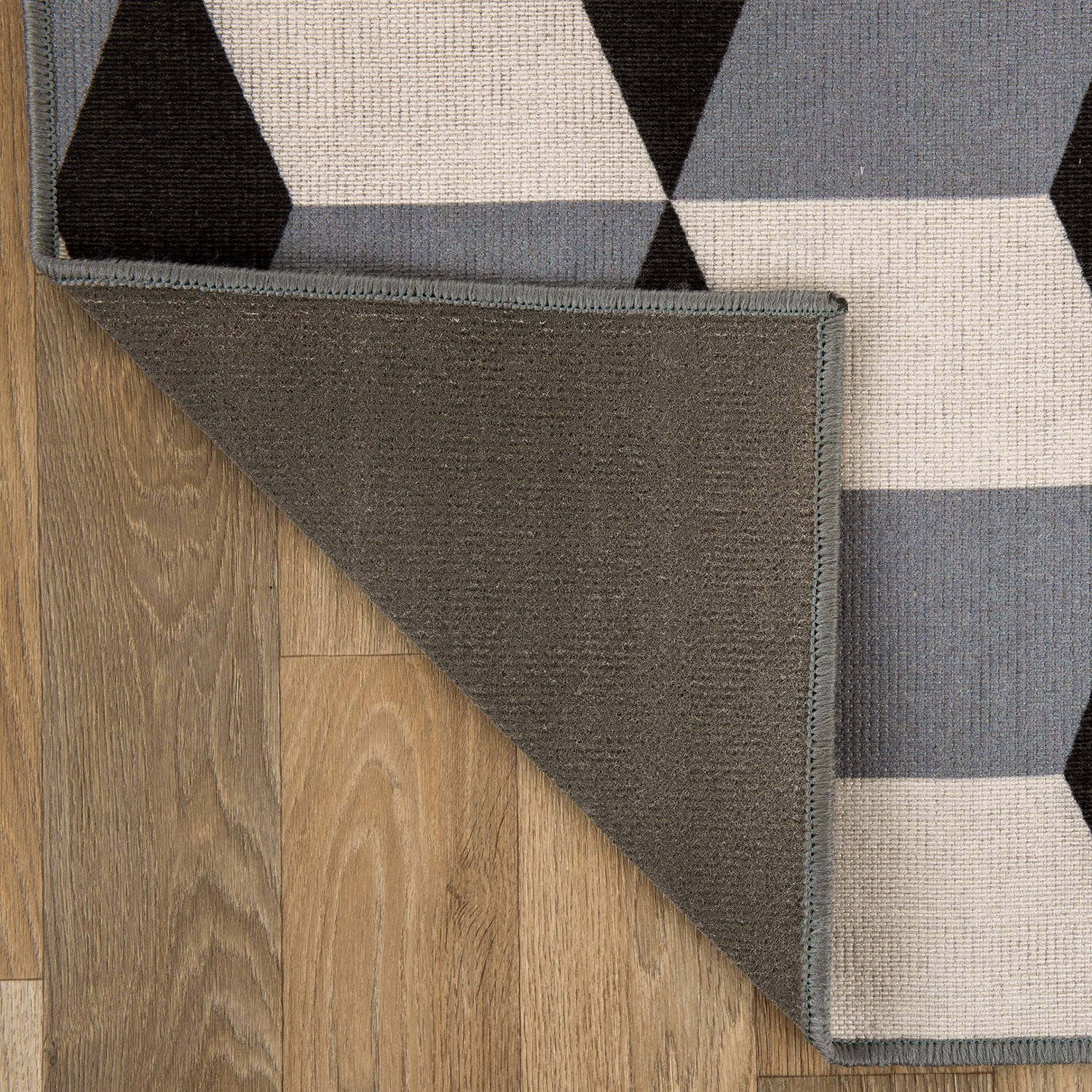 World Rug Gallery Contemporary Geometric Flatweave Indoor/Outdoor Area Rug - GRAY 2'x7'