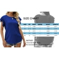 thumbnail image 6 of MOSHU Summer Blouses for Women Ruffle Sleeve Womens Tops Round Neck Casual Tshirts, 6 of 7