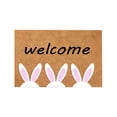 thumbnail image 2 of SASHENHG Easter Welcome Mat Absorbent Doormat Front Door Rug Holiday Rabbits Designs Non Slide Indoor Outdoor Waterproof Doormat For Spring Decor Home Entryway, 2 of 6