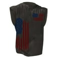 thumbnail image 2 of kpoplk Mens 4th of July Tank Shirt USA Flag Short Sleeved T-Shirts Muscle Gym Workout T-Shirt(Dark Gray,XL), 2 of 4