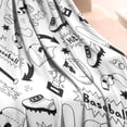 thumbnail image 3 of Baseball Doodle Pattern Blanket,Comfortable Soft Flannel Throw Blanket,All Season,Warm Lightweight Blankets for Sofa Bed Couch Living Room Chair,30"x40", 3 of 4