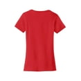 thumbnail image 6 of Port & Company Drapey Long Sleeve Tee (LPC450) Bright Red, XL, 6 of 6
