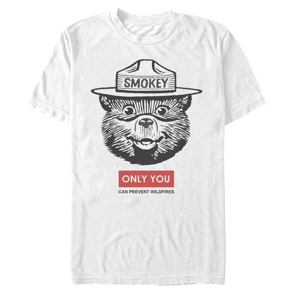 Mens Smokey Bear Prevent Wildfires T Shirt