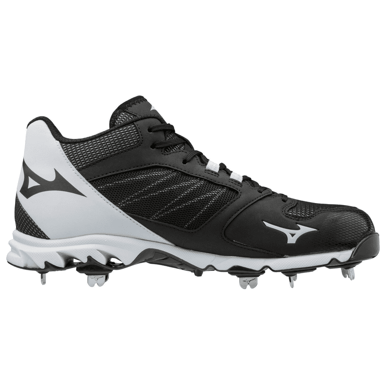 Mizuno Men's 9-Spike Dominant 2 Mid Metal Baseball Cleat