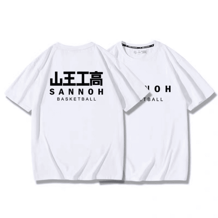 Eiji Sawakita Anime T-shirt Slam Dunk Manga Graphic Printed