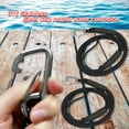 thumbnail image 2 of GANGXUN Bungee Dock Lines with Clips 2/3/4FT (4 Pack) – 1800LB Shock Absorbing Boat Ropes for Jet Ski, Kayak, Truck, 2 of 6