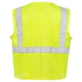 thumbnail image 3 of JJ Keller SAFEGEAR 3-pk. 2XL/3XL Type R Class 2 Safety Vest - High Vis Lime, 3 of 3