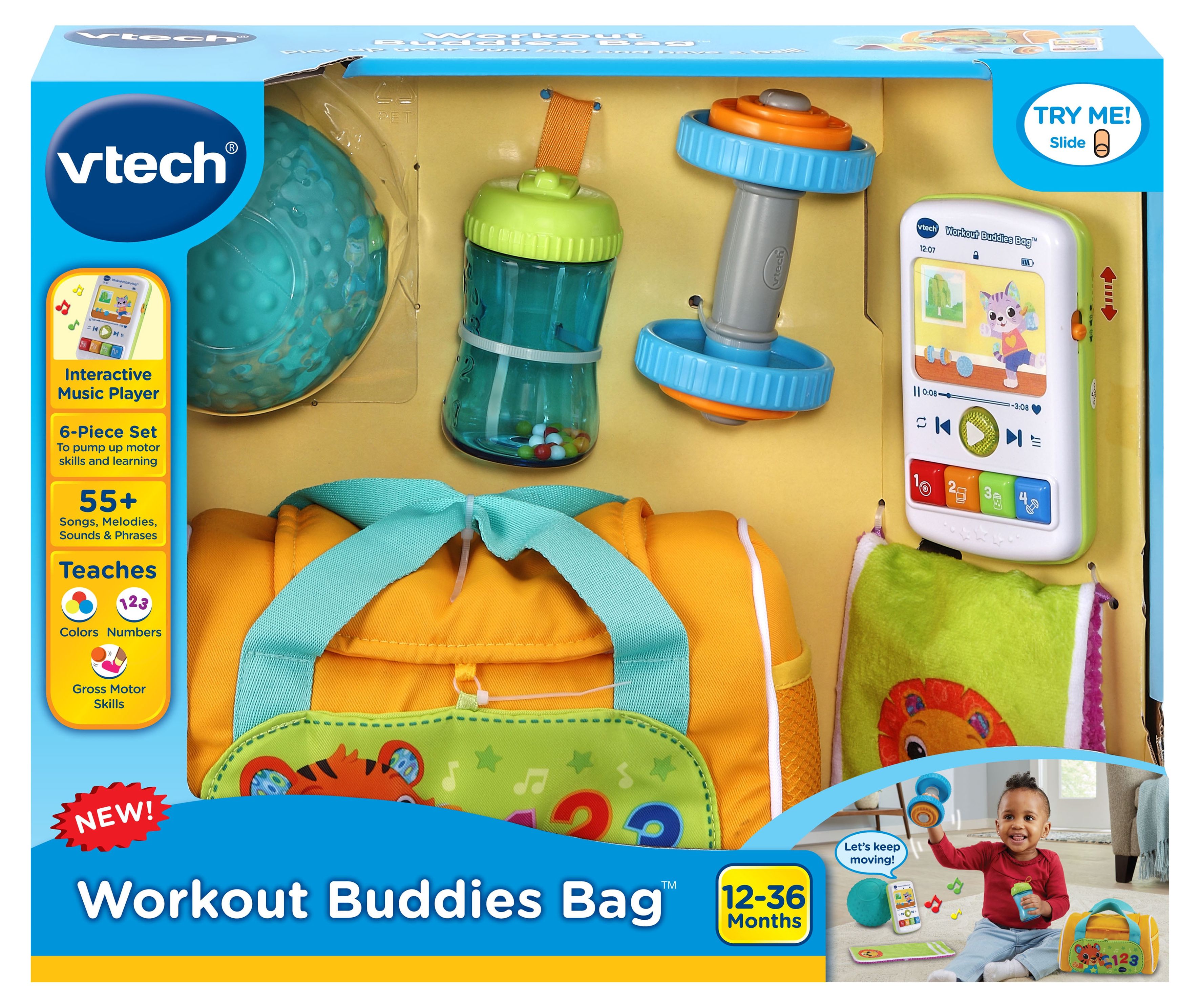 VTech® Workout Buddies Bag™ Pretend Exercise Equipment - image 9 of 10