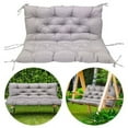 thumbnail image 4 of SHANNA 59.1” x 39.4” Light Gray Swing Outdoor Seating Cushions, Waterproof, 4 of 12