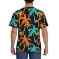 thumbnail image 2 of Naloa Palm Trees Men's T-Shirt Sport T-shirt Men's Basic Tee Casual Men's Shirt, Round Neck, Short Sleeves - Medium, 2 of 5