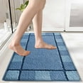 thumbnail image 4 of Grid Rug 16x24inch Entryway Rugs Washable Rug Non-Slip Kitchen Rug Indoor Door Mat, Throw Small Rugs for Laundry Room Bedroom Entrance, 4 of 6