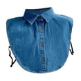 thumbnail image 4 of Cuello desmontable para mujer, cuello camisero desmontable para ropa deportiva, suéter, vestido Hombro 34 cm, 4 of 9
