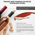 thumbnail image 5 of Parrot Shape Waiters Corkscrew Wine Opener Bottle Opener, 5 of 5