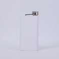 thumbnail image 1 of Flacon à Vin Compact en Acier Inoxydable 304 Blanc - Récipient à Liqueur Portable, Antirouille, Léger pour Maison, Camping en Plein Air, Pique-Niques - Design Rétro Élégant, Facile à Nettoyer et à Ranger - Cadeau Idéal pour, 1 of 6