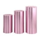 thumbnail image 2 of 3x Cubiertas de Pedestal Cilíndrico Cubiertas de Soporte de Pedestal Cilíndrico Mantel Cilindro Decorativo Cubiertas de Pedestal de Postre para Aniver rosa, 2 of 8