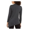 thumbnail image 2 of ALFANI Womens Gray Beaded Color Block Long Sleeve Crew Neck Evening Top M, 2 of 4