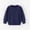 Navy, variant on Unisex Boys Girls Cotton Sweatshirt Kids Crewneck Long Sleeve Casual Tops School Uniform Thin Pullover Shirts, Size 2-11
