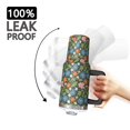 thumbnail image 3 of 40oz Pioneer Flower Floral Print Pattern Insulated Tumbler with Handle, BPA-Free Leak Proof Lid and Straws, Double Wall Vacuum, Hot 12h/Cold 34h, 3 of 6