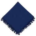thumbnail image 3 of Fiesta Fringed Napkin One Size Navy blue, 3 of 4