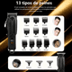thumbnail image 5 of Cortadoras De Cabello Metálico Kit De Máquina De Cortar Pelo Malubero Plateado, 5 of 5