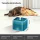 thumbnail image 3 of (green) 2L Cat Water DispenserCat Drinker with Activated Carbon FilterSuper Quiet Pet Fountain with LED Lights 26s, 3 of 5