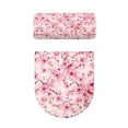 thumbnail image 2 of HELLHERO Cherry Blossoms Stretch Polyester Toilet Protector Cover, Dustproof Stretch Fit Lid Cover Set for Toilet for Toilet, 2 of 8