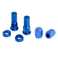 thumbnail image 3 of jiaping 6pcs Motorcycle Blue Tyre Wheel Valve Stem Caps Cover Rim Lock Nuts CNC Machined, 3 of 6